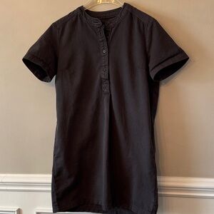 GAP Charcoal Woven Mini Dress